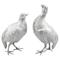 Figuritas de plata españolas vintage Circa 1970