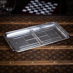 Vintage Spanish Silver-Plated Tennis Court Ashtray by Valenti, 1960