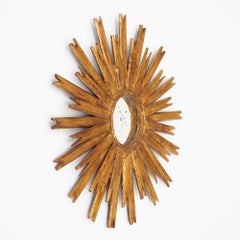 Vintage Spanish Sunburst Mirror