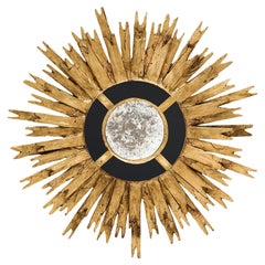 Vintage Spanish Sunburst Mirror