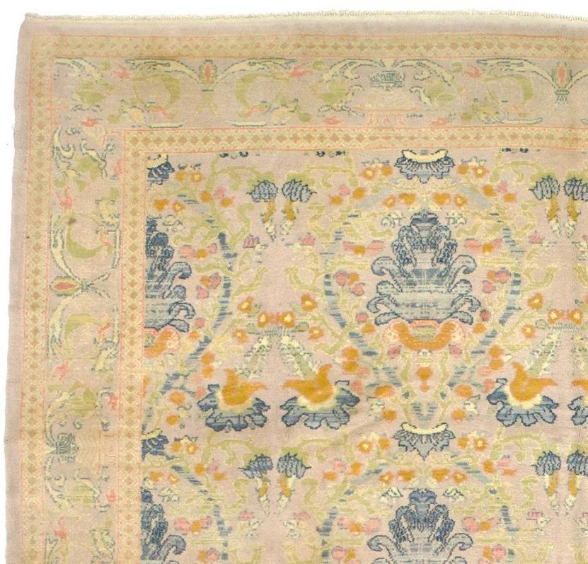 Spagnolo Tappeto Vintage in lana spagnola 9'0