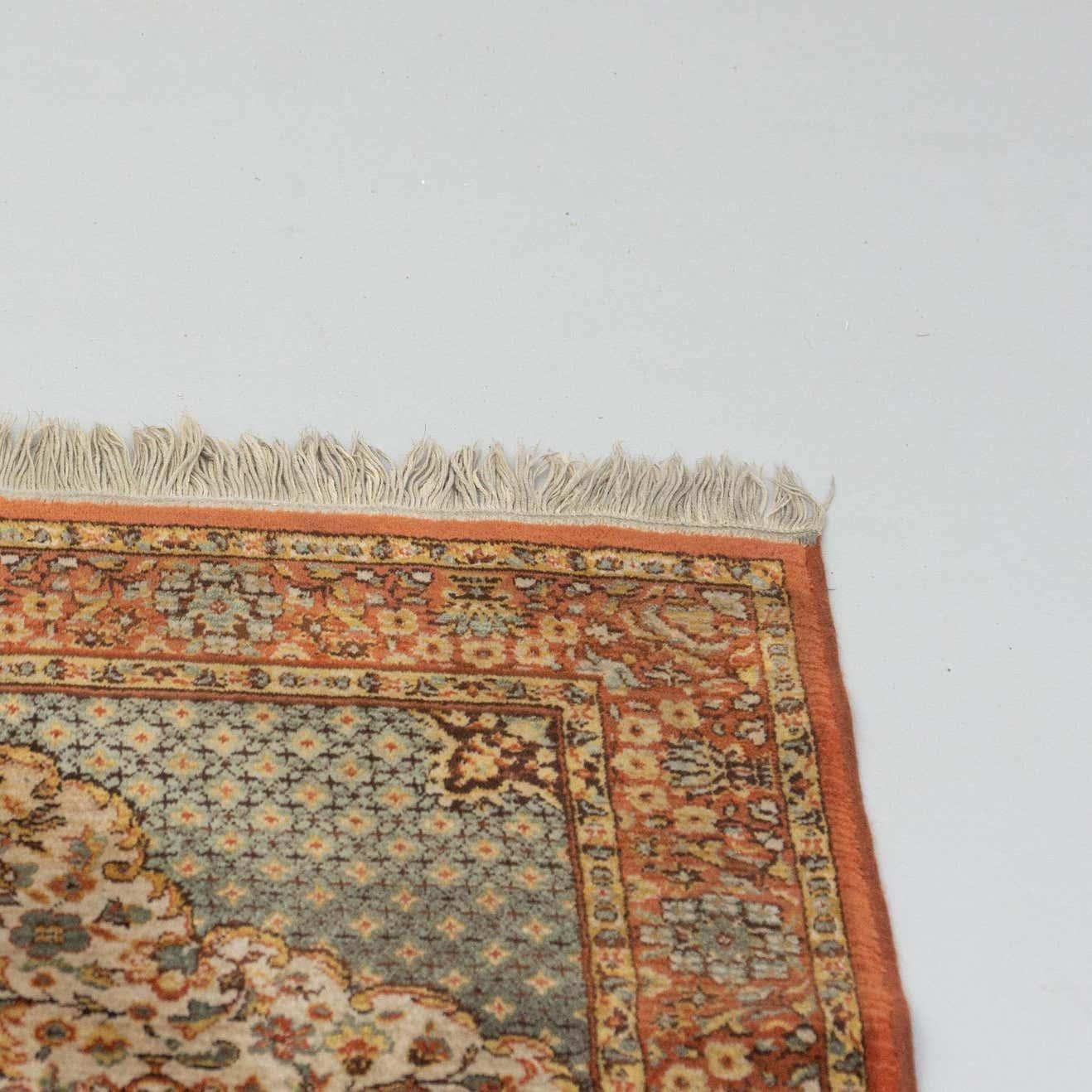 Tapis espagnol vintage en laine, vers 1940 en vente 2