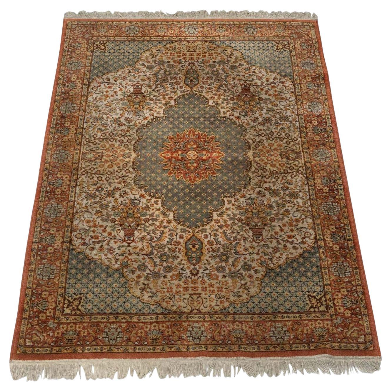 Alfombra de lana española vintage, circa 1940