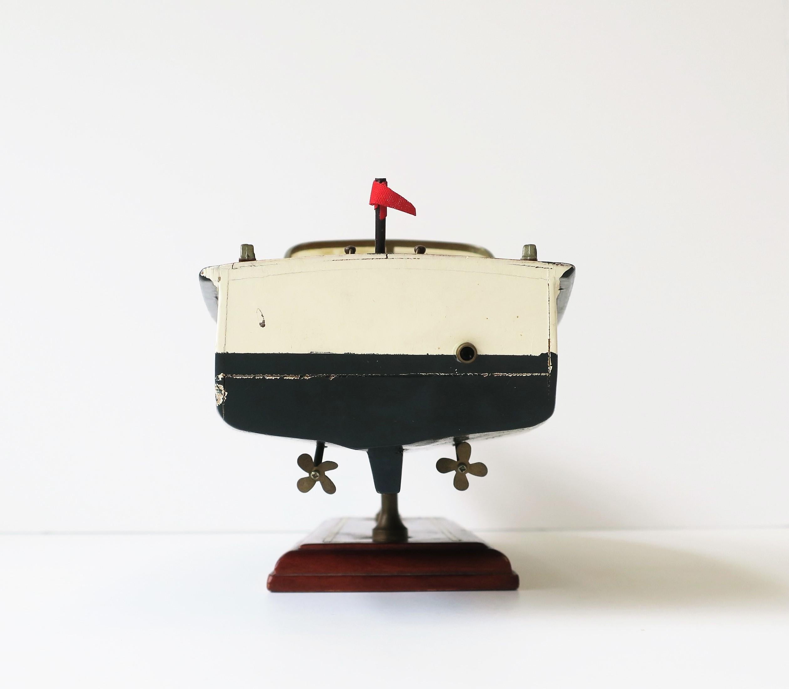 Vintage Speed Boat Model 6