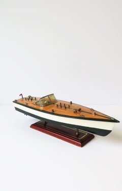 Vintage Speed Boat Model