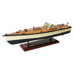 Vintage Speed Boat Model