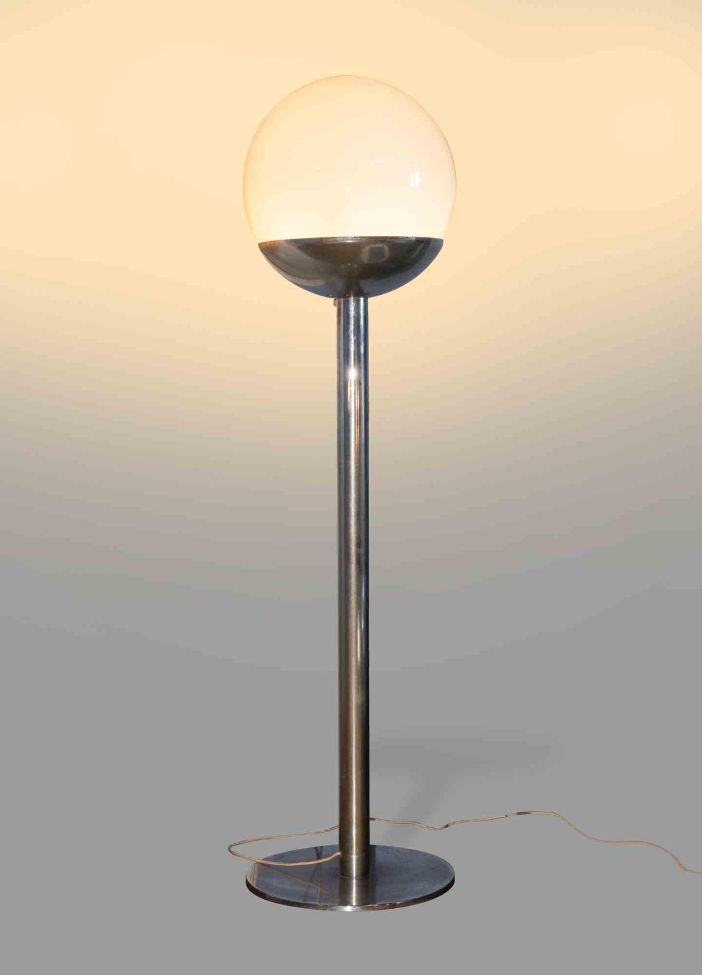 Italian Vintage Sphere Lamp, Italy, 1970s For Sale