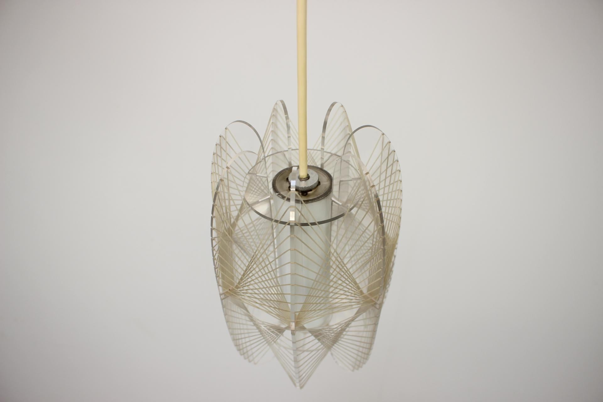 Vetro Lampadario vintage 