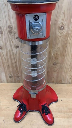 Vintage Spiral Gumball Machine