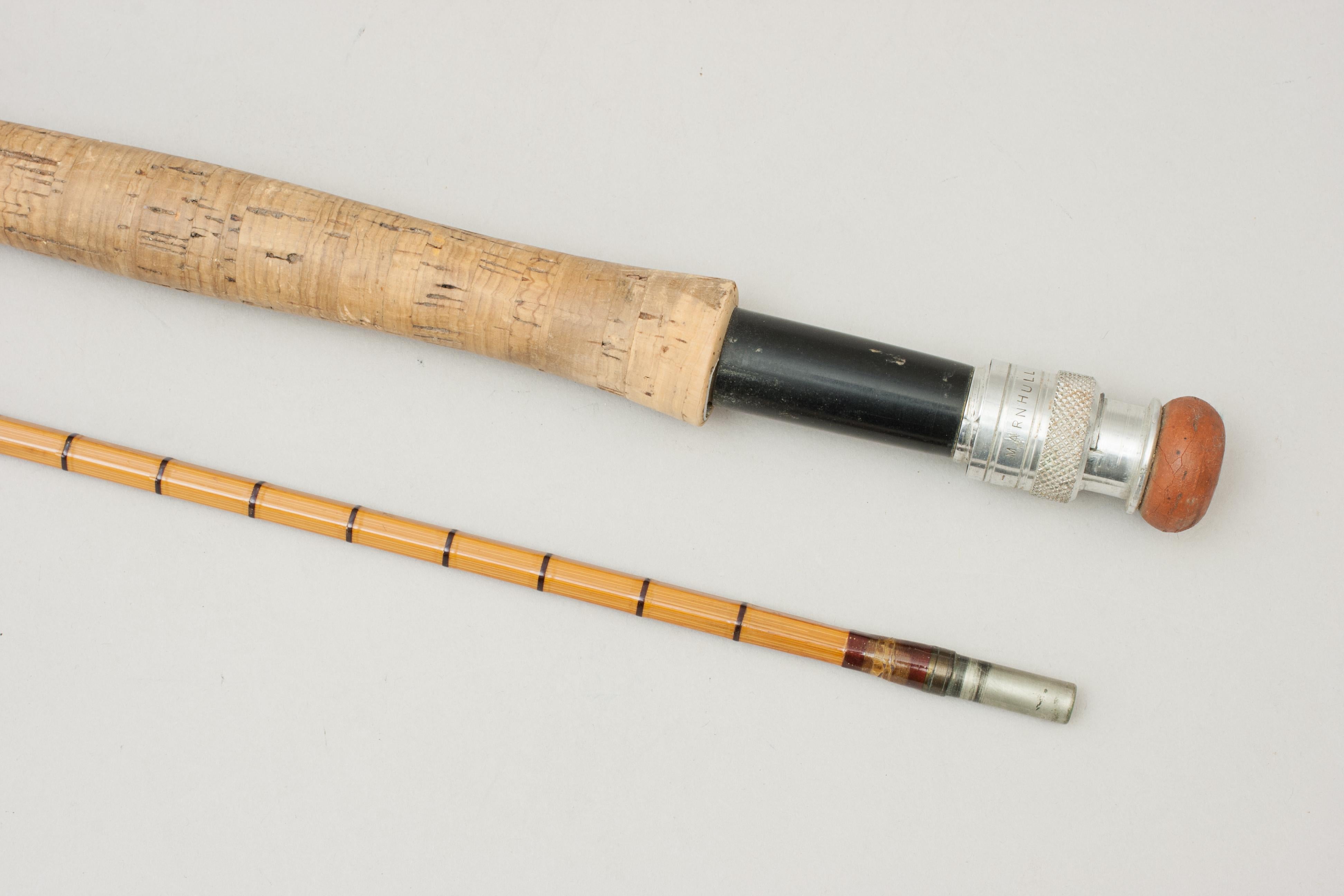 Mid-20th Century Vintage Split Cane Fly Fishing Rod, Trout Fishing, The Tenacity