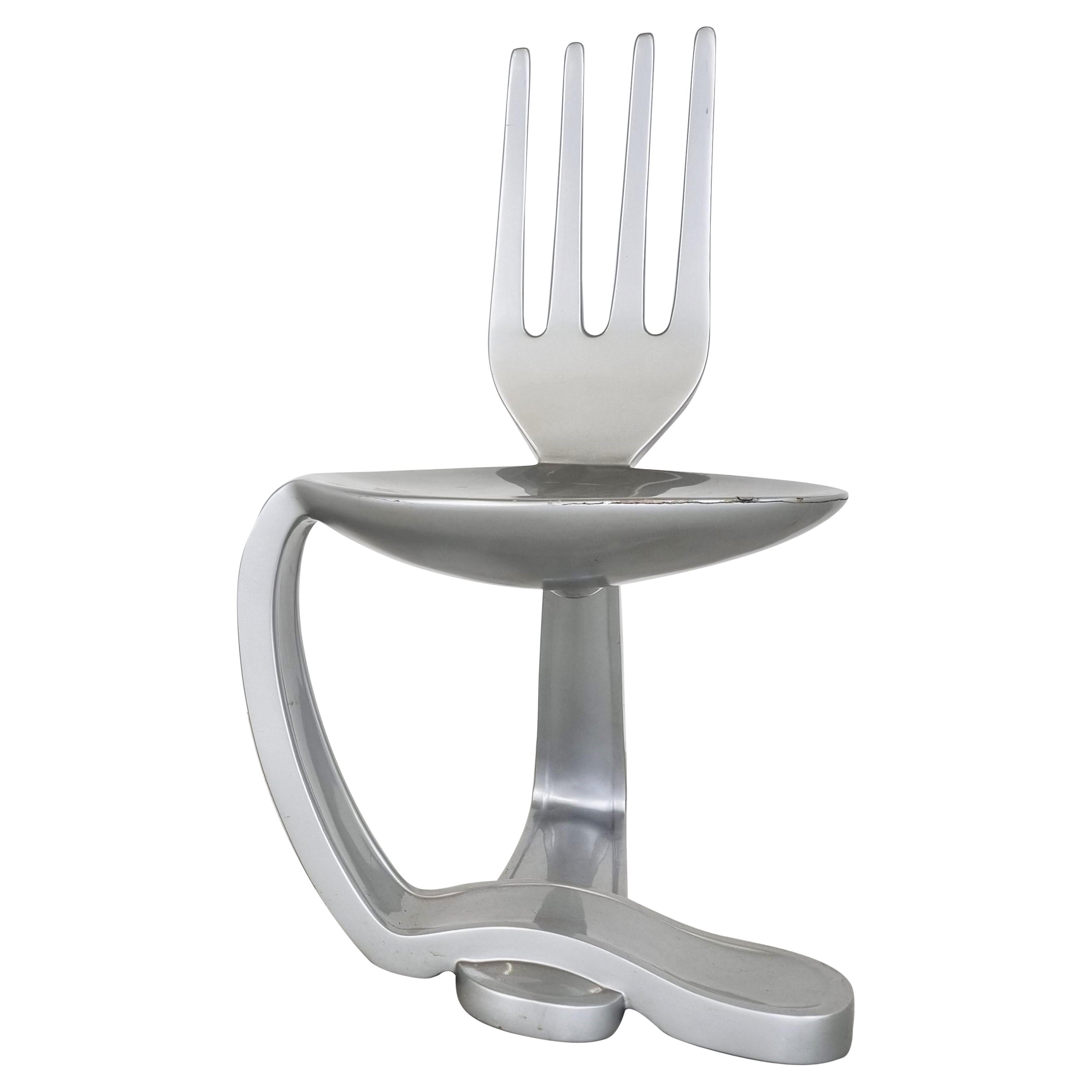 Vintage Spoon and Fork Chair, 1990s