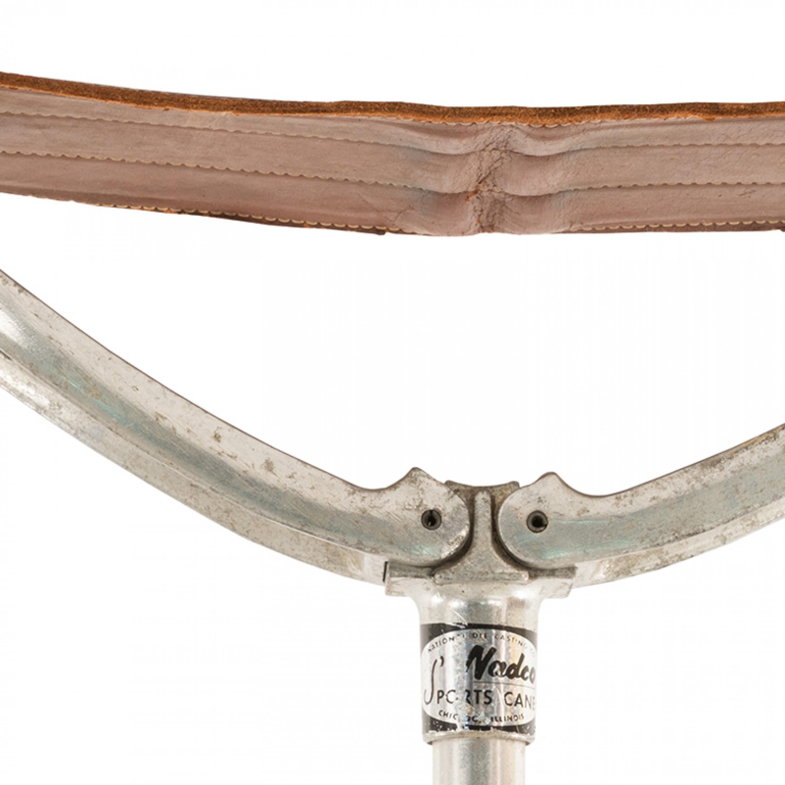 Hand-Crafted Vintage Sports Spectator Seat For Sale
