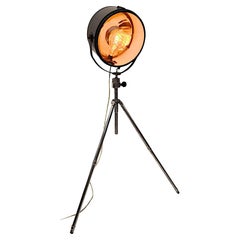 Vintage Spot Light on 1960's Aluminium Tripod