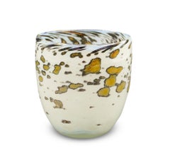 Vintage Spotted Glass Vase, Northern Europe
