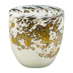 Vintage Spotted Glass Vase, Northern Europe