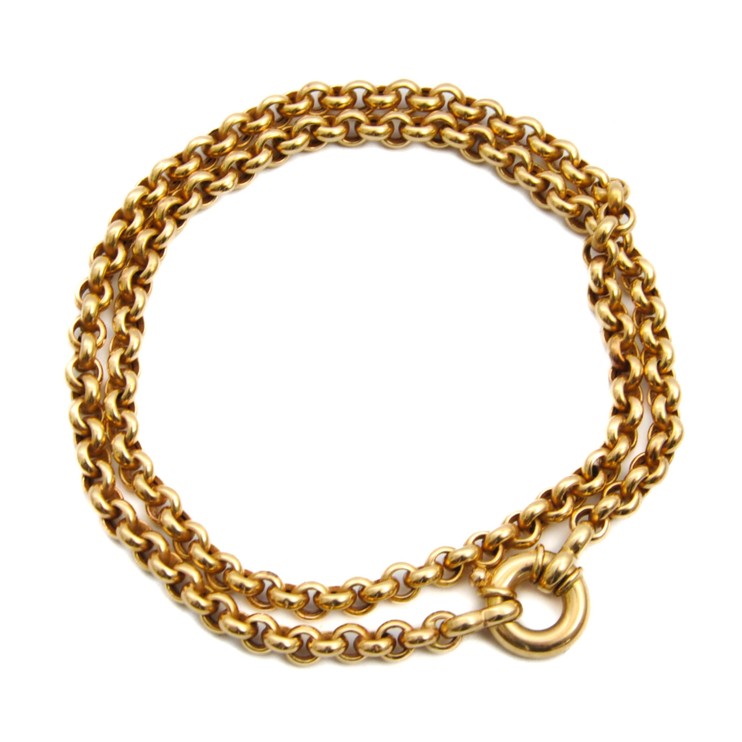 sailor clasp necklace