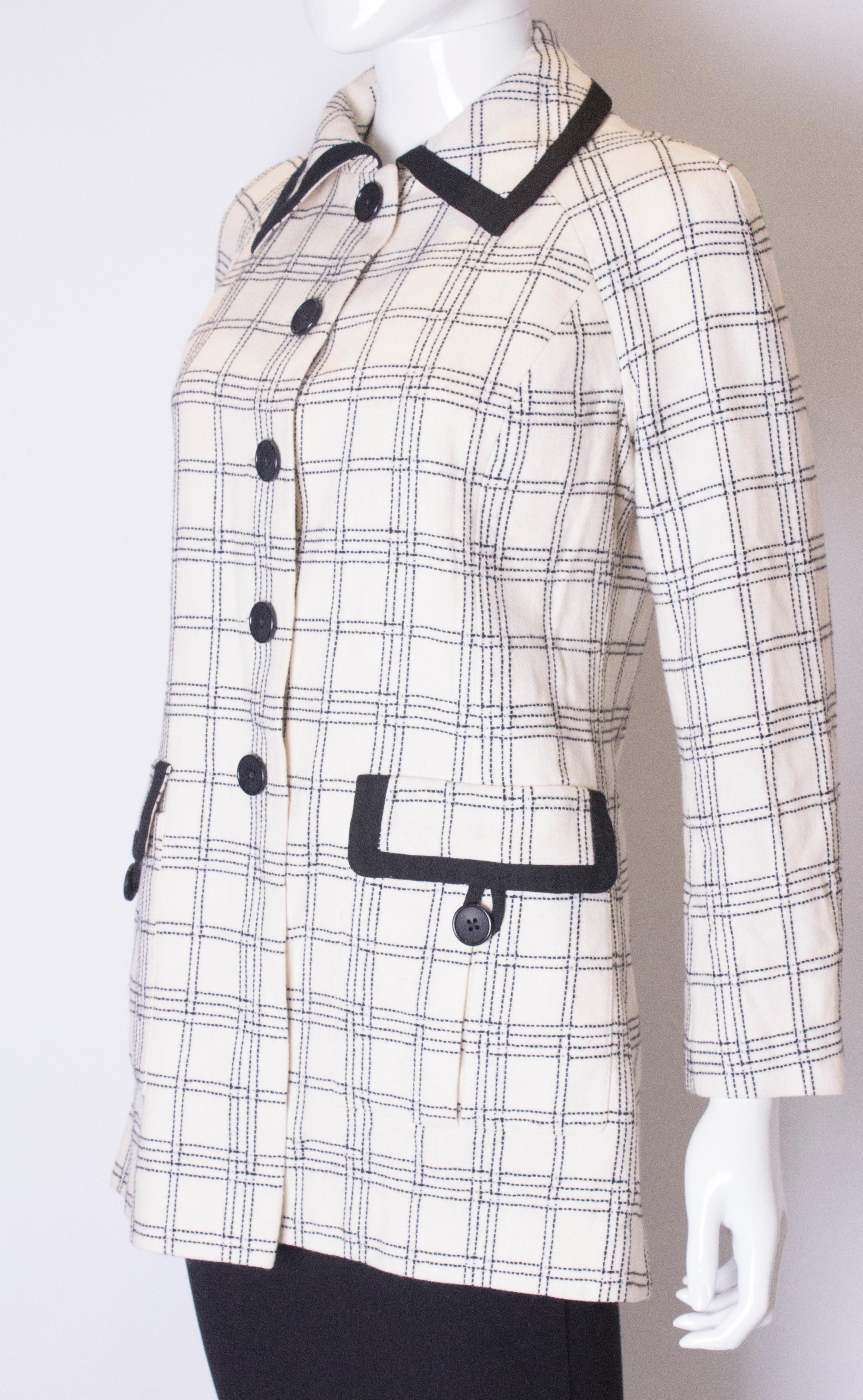 Gray Vintage Spring Jacket by Capricorn London For Sale