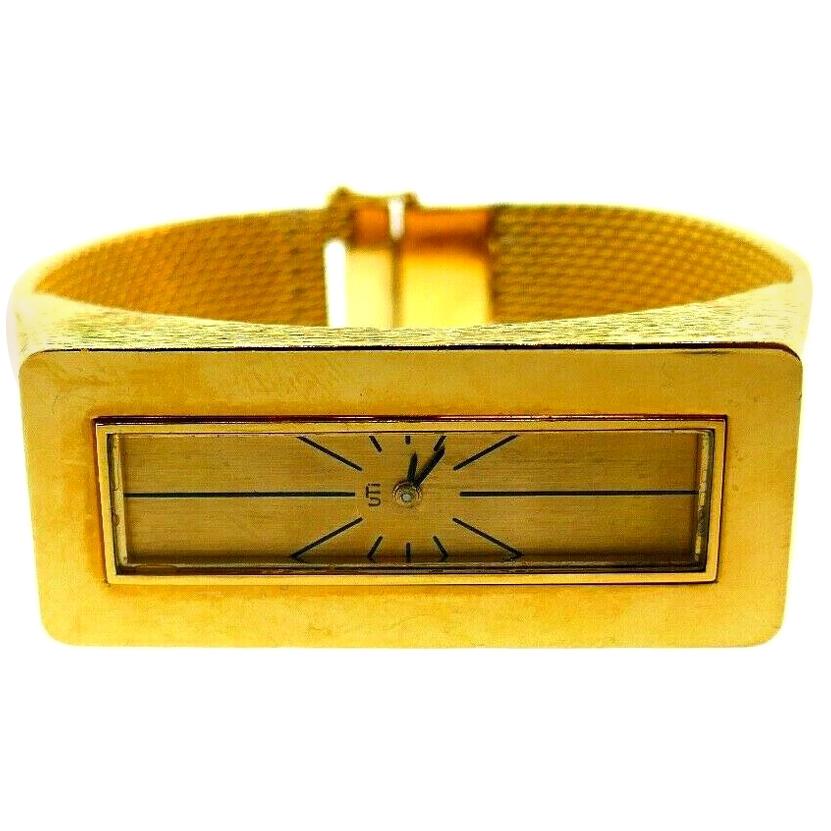 Vintage Spritzer & Fuhrmann Yellow Gold Wristwatch