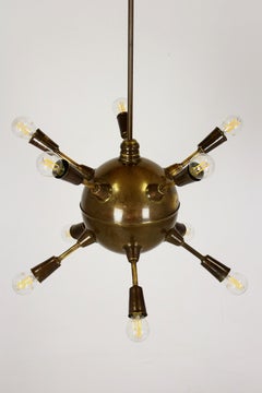 Vintage Sputnik Chandelier, 1960s