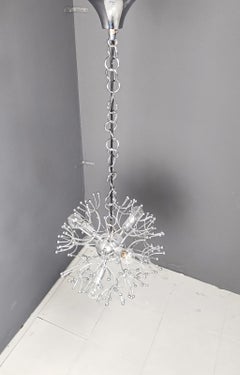 Vintage sputnik chandelier by Sciolari, 1960s