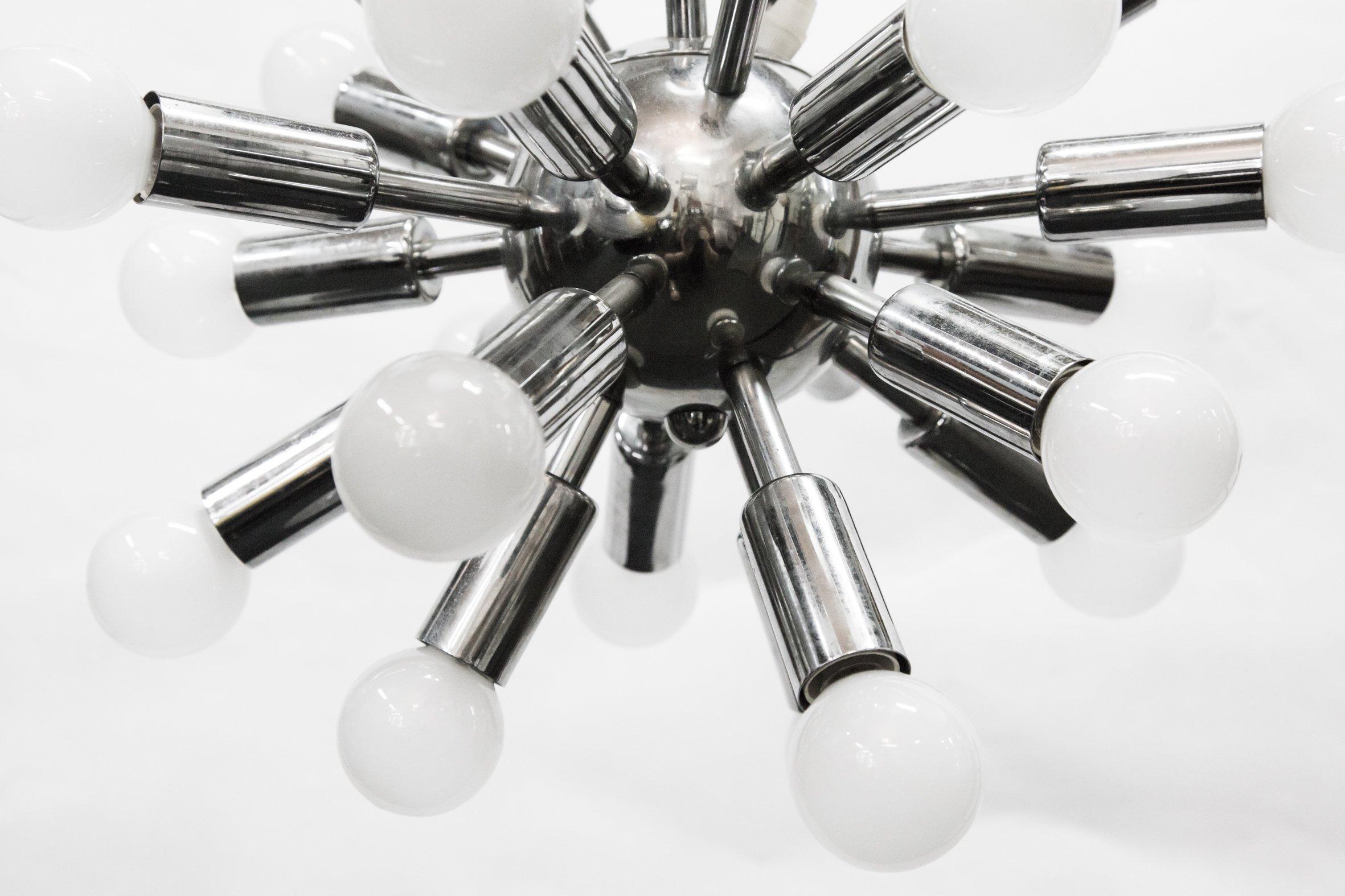 Modern Vintage Sputnik Chandelier
