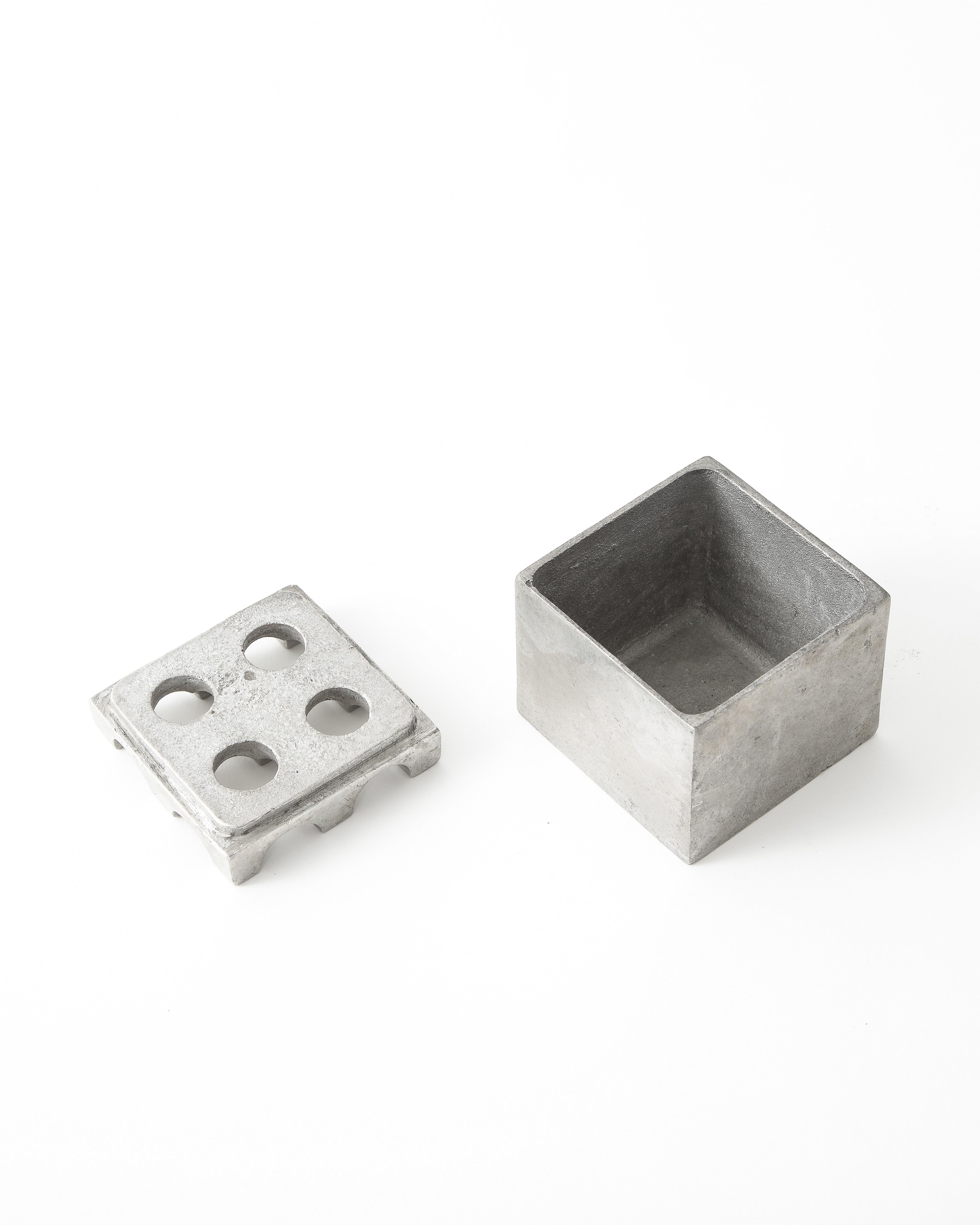 Cenicero de aluminio de Backstrom Holger & Ljungberg Bo, Suecia Años 70 2