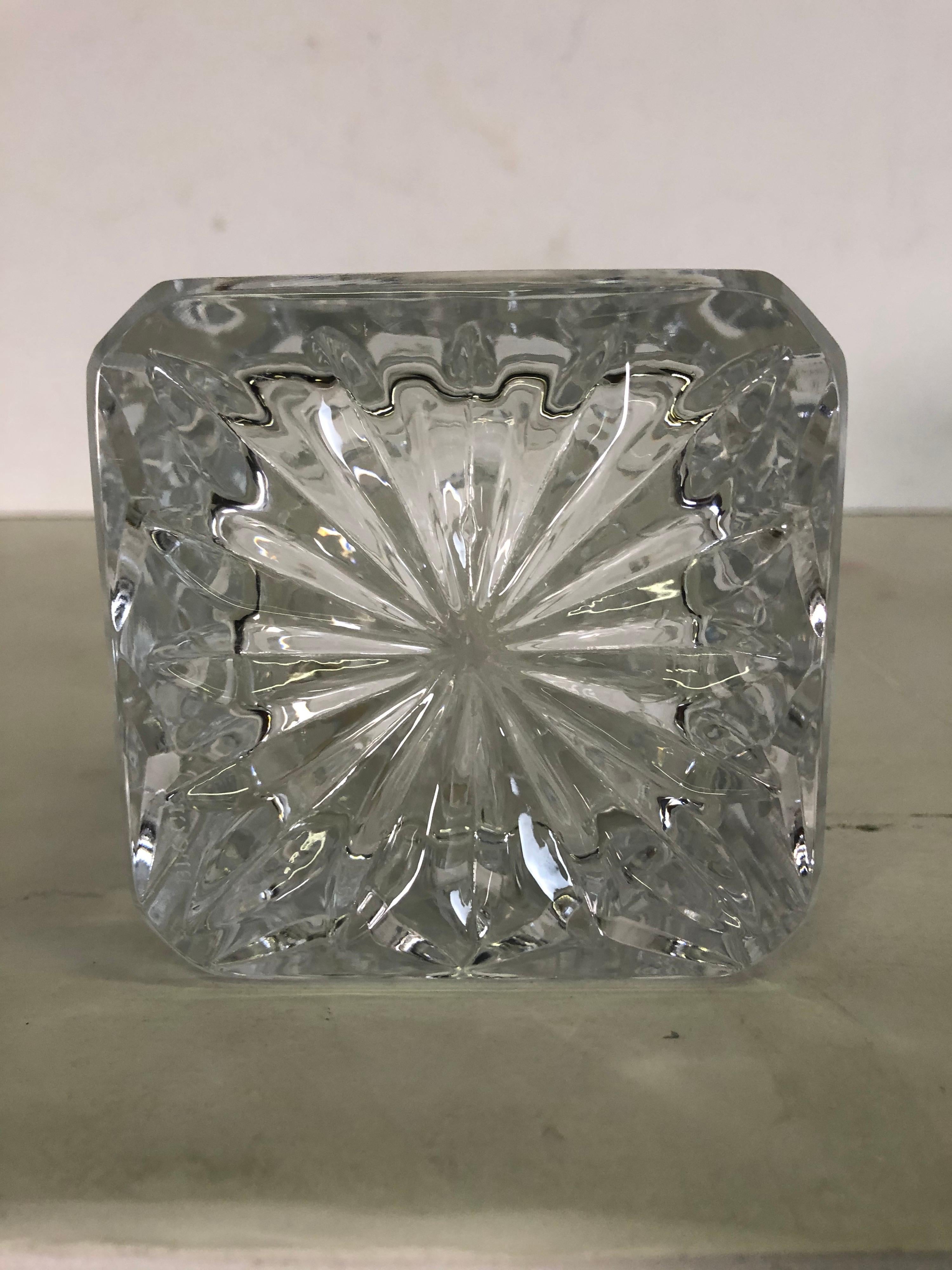 crystal decanters vintage