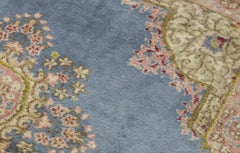 Vintage Square Persian Kerman Rug, circa 1940 3'10 x 4'