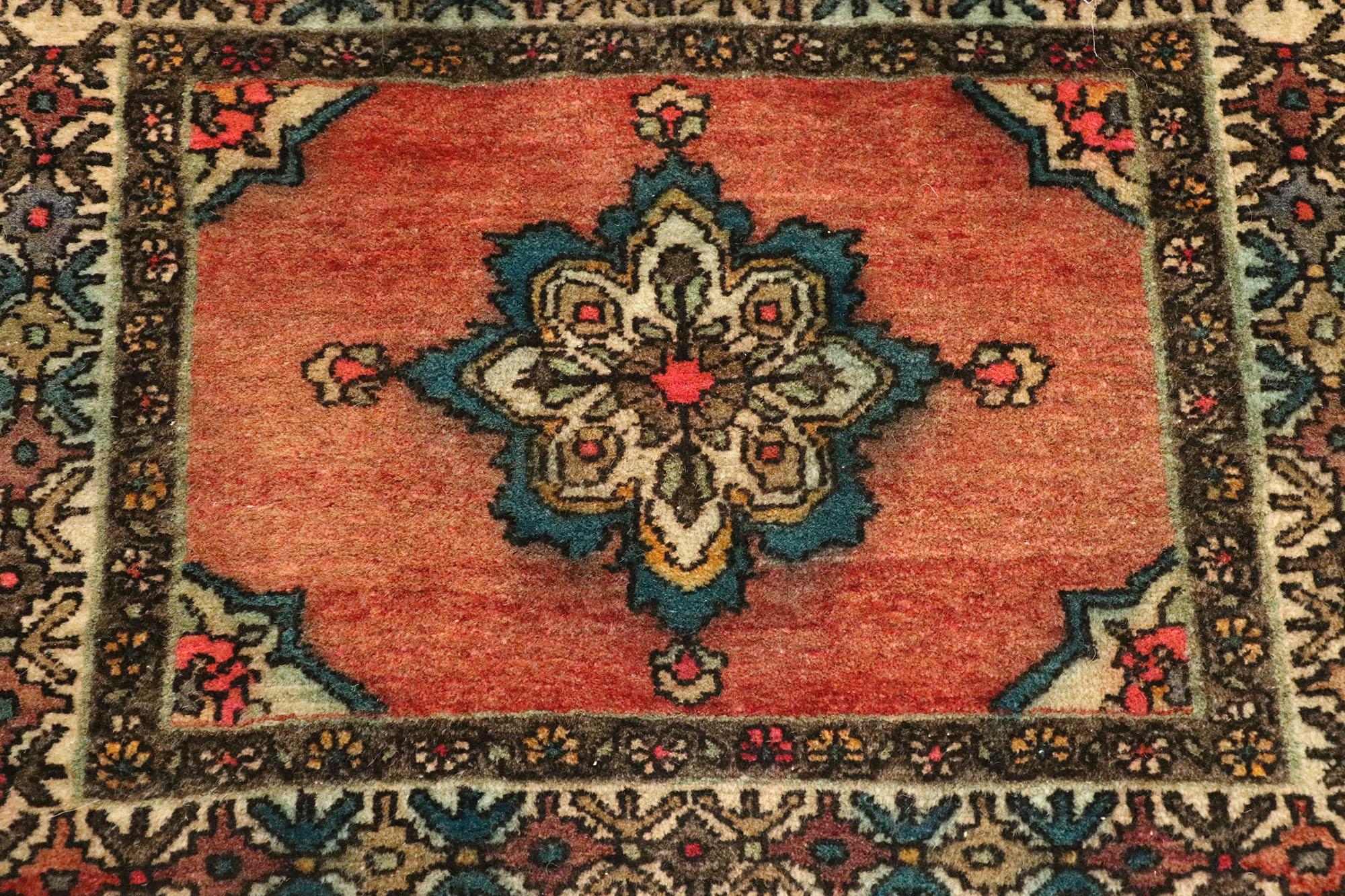 Perse Tapis persan Khorassan vintage en vente