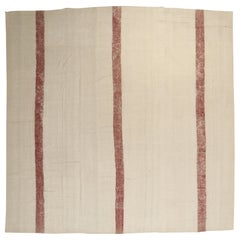 Kilim turco vintage quadrato per stanza
