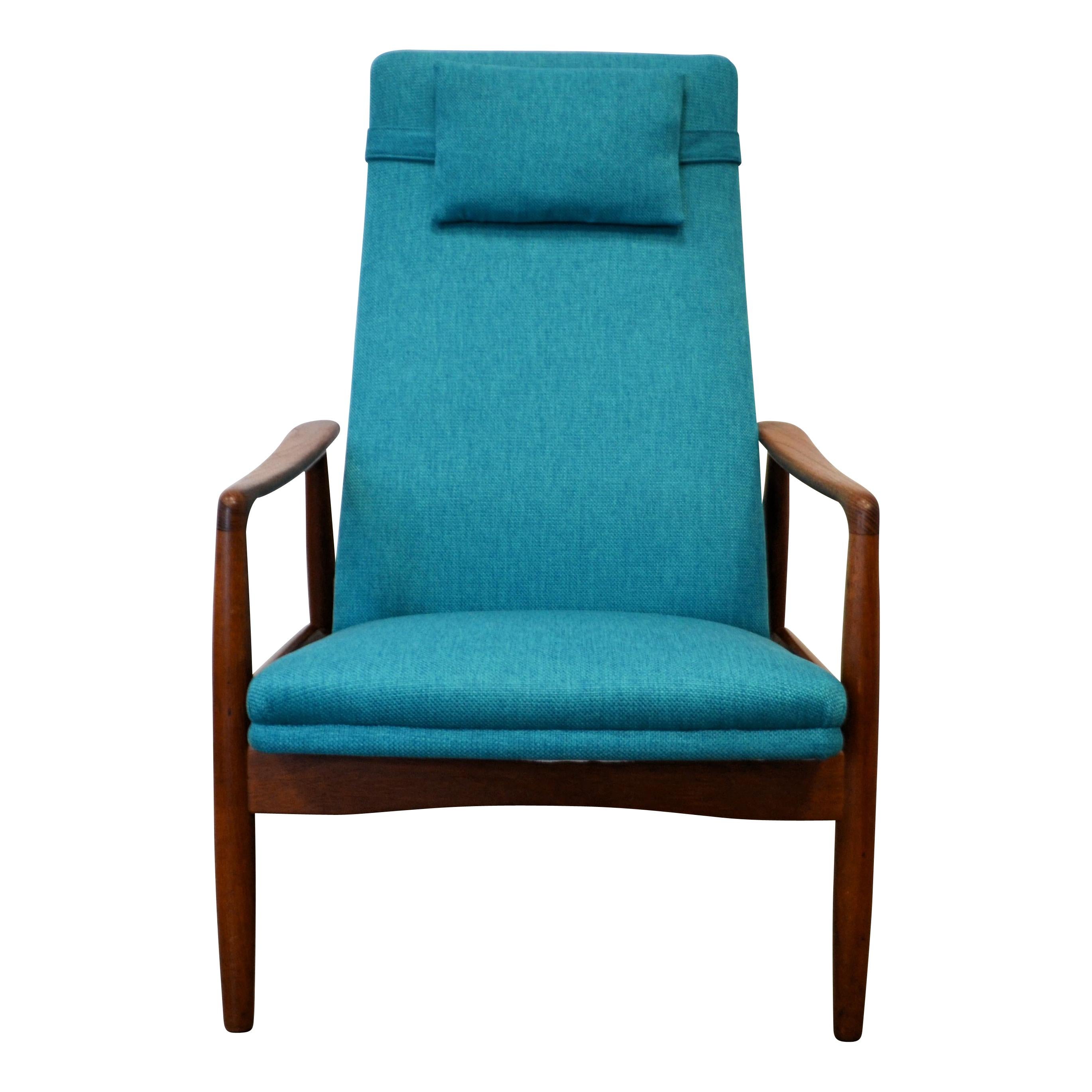Danish Vintage Søren Ladefoged Teak Lounge Chair For Sale