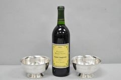 Vintage SSSC&BDS Car Club Silver Plated Award Footed Nut Bowl Dish - a Pair