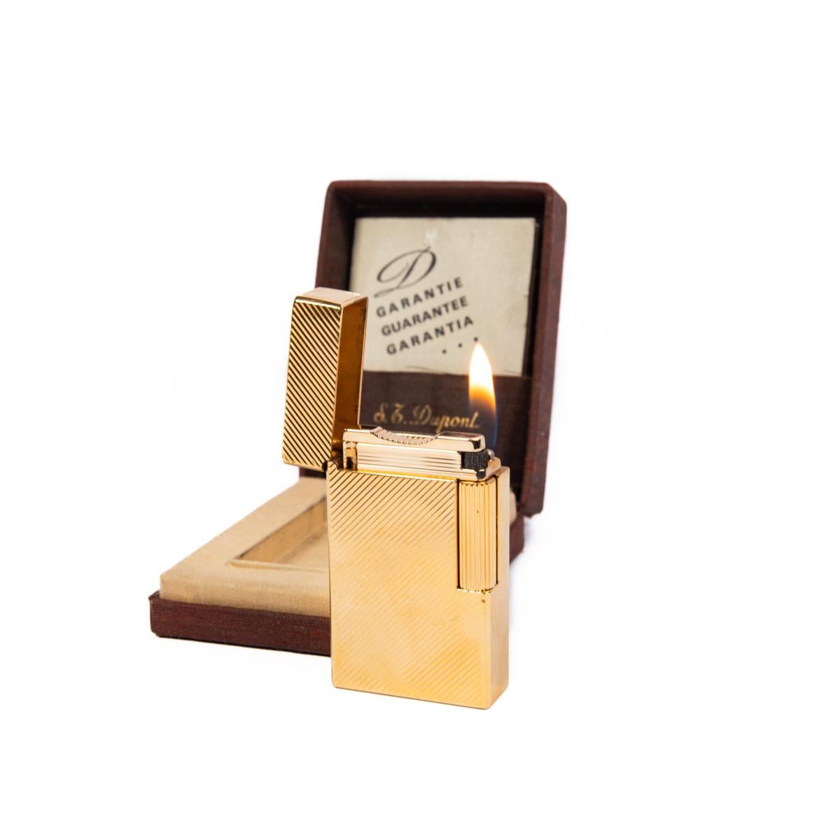 dupont gold lighter price