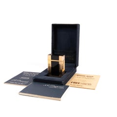 Vintage S.T. DUPONT Ligne 1 BR Small Lighter Laque de Chine in Box 1980s
