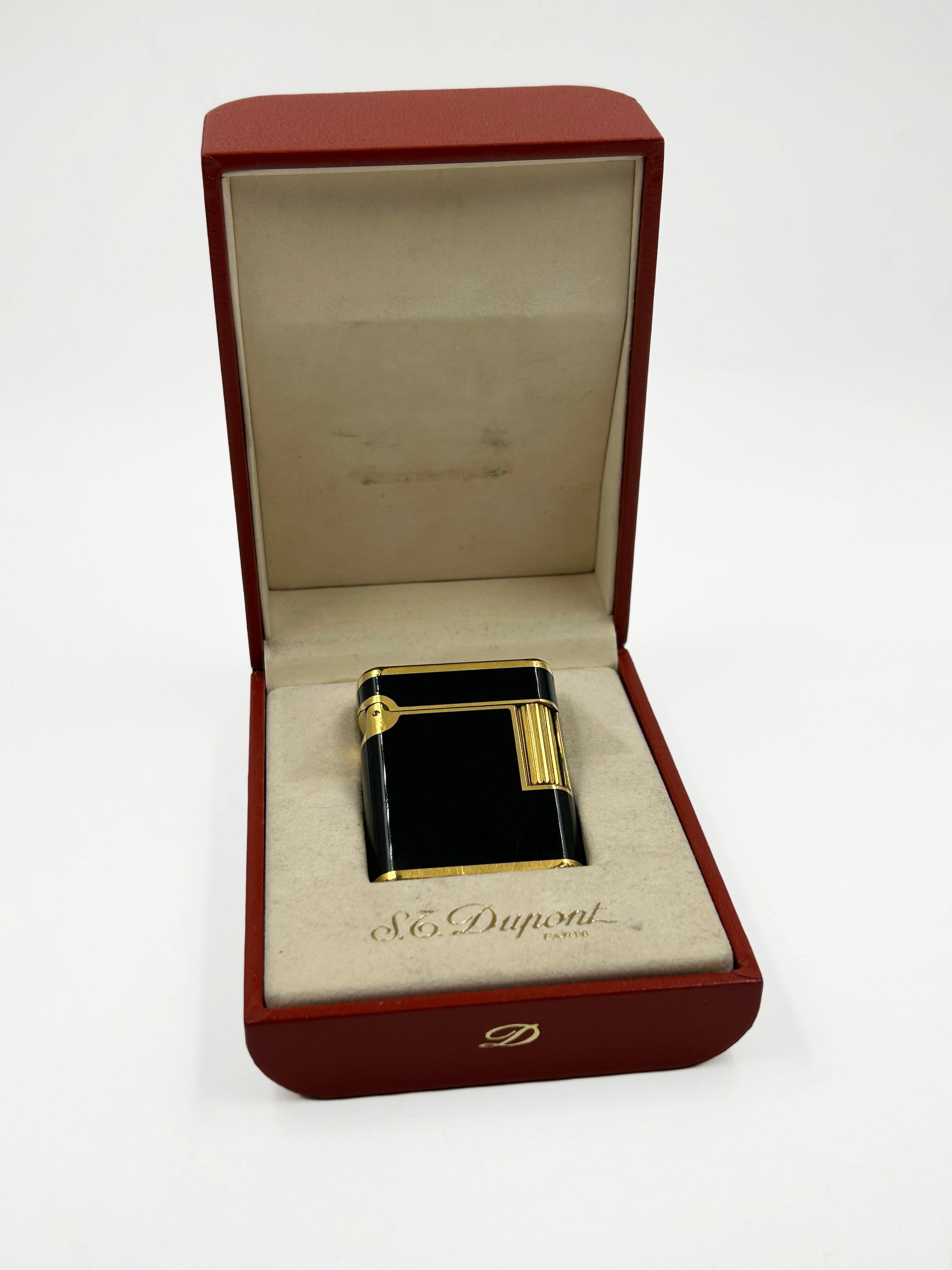 Vintage St. Dupont Soubreny Feuerzeug von 1990 (Postmoderne) im Angebot