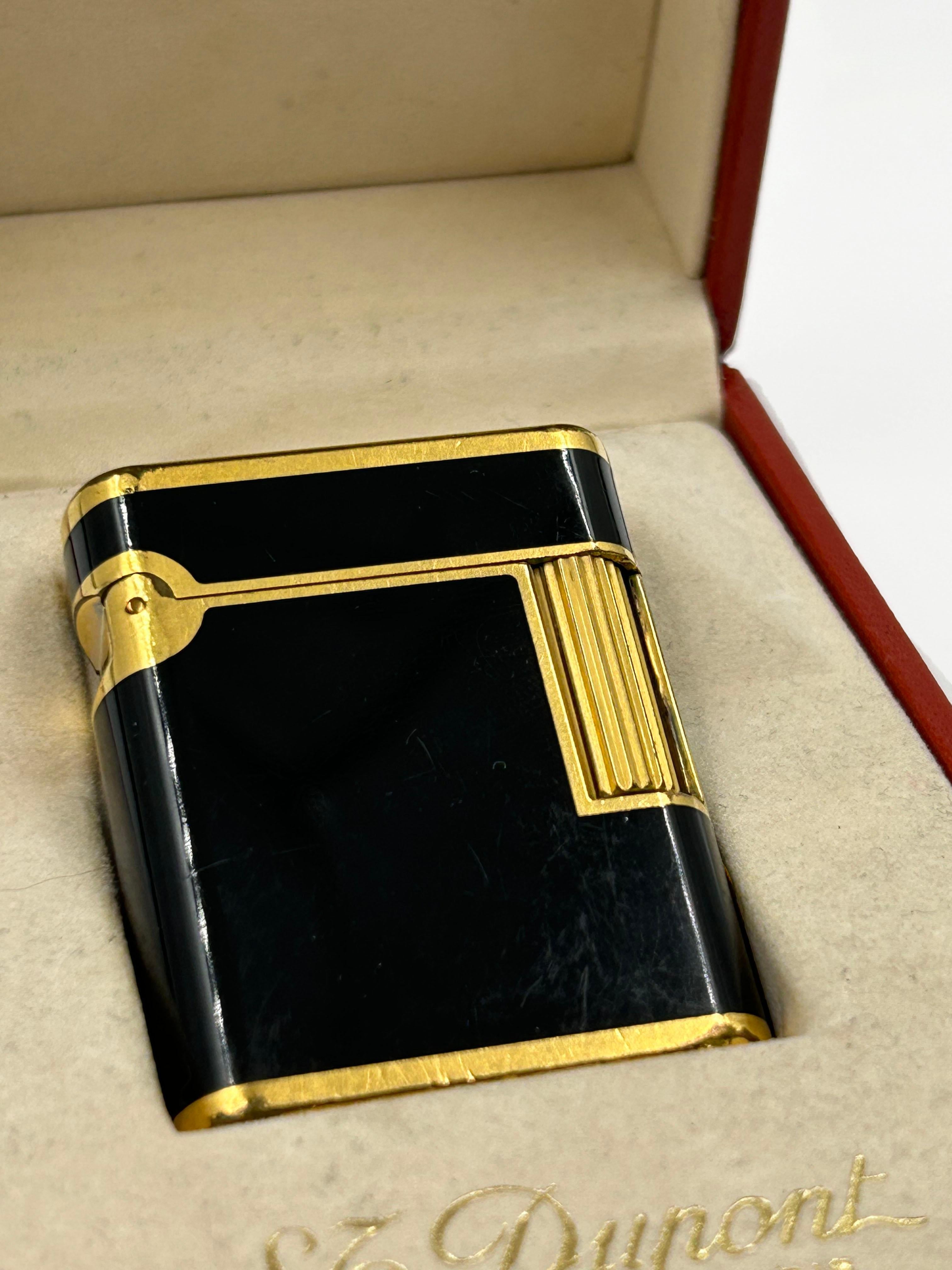 Vintage St. Dupont Soubreny Feuerzeug von 1990 (Französisch) im Angebot