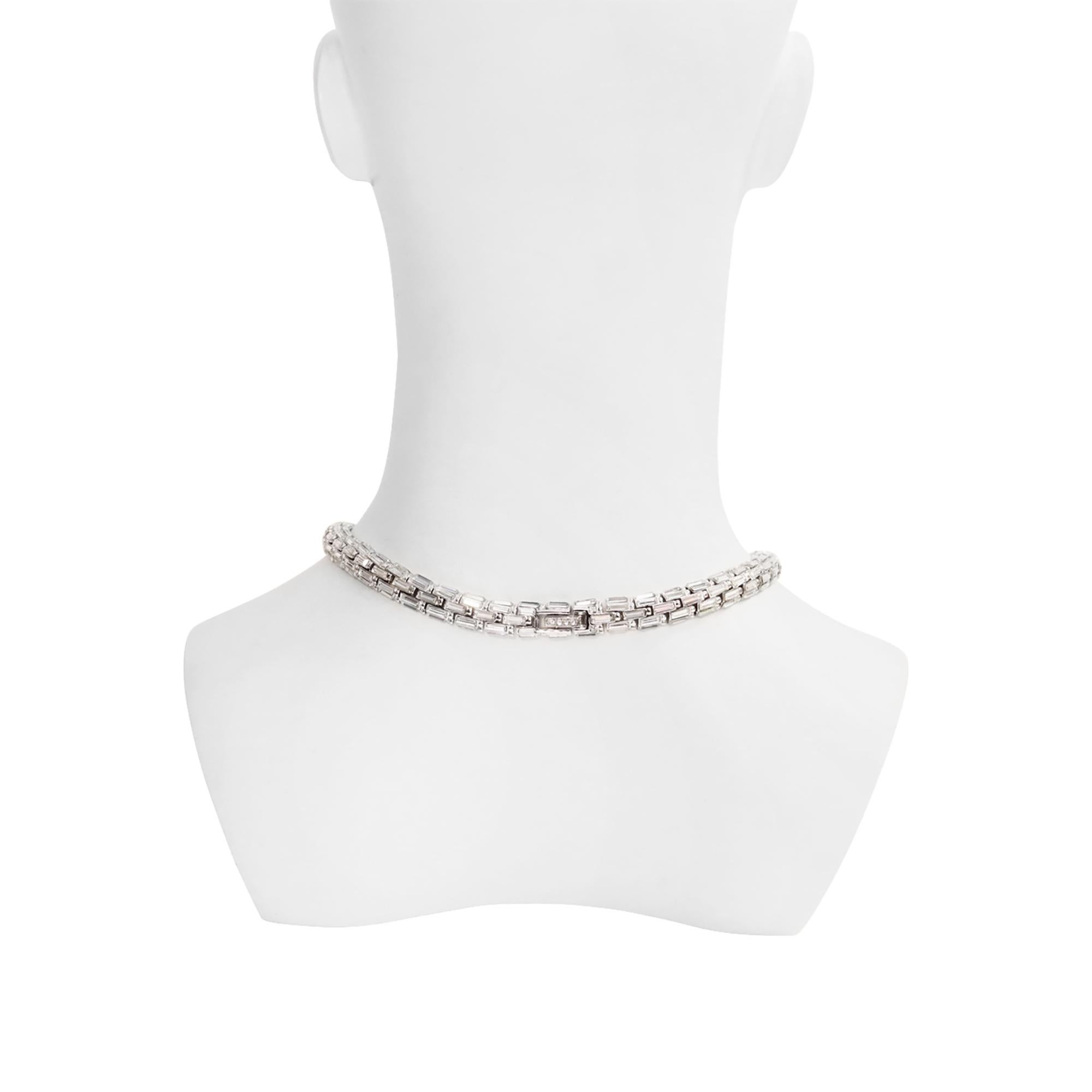 Collana di cristallo vintage di St. Johns, circa anni '90 in vendita 4