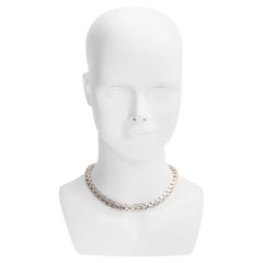 Vintage St John Crystal Collar Necklace, circa 1990s