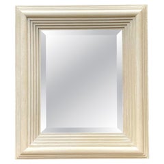 Vintage Stacked Wood Mirror