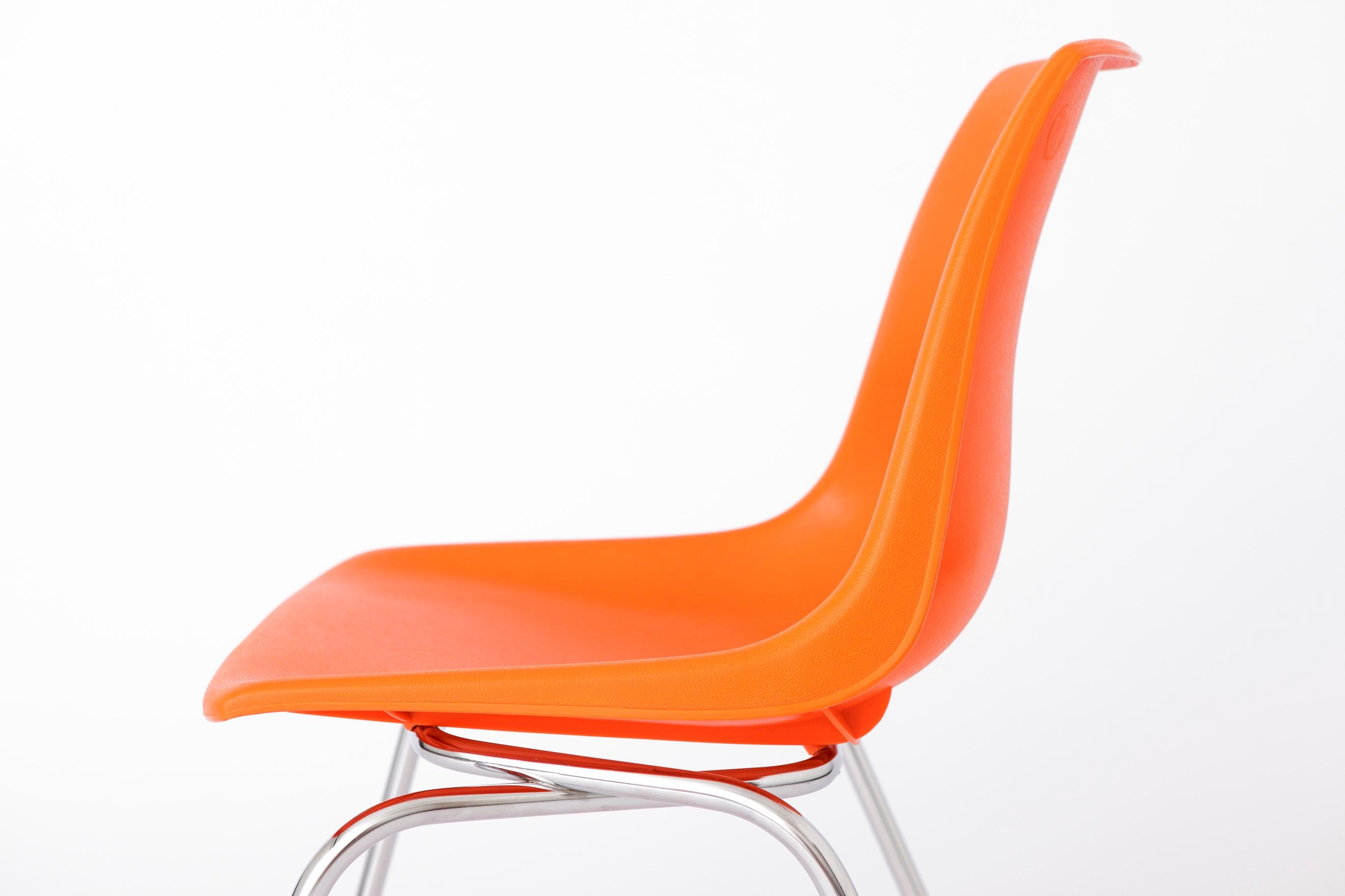 Mid-Century Modern Vintage Stacking Chairs 1970s Germany For Sale
