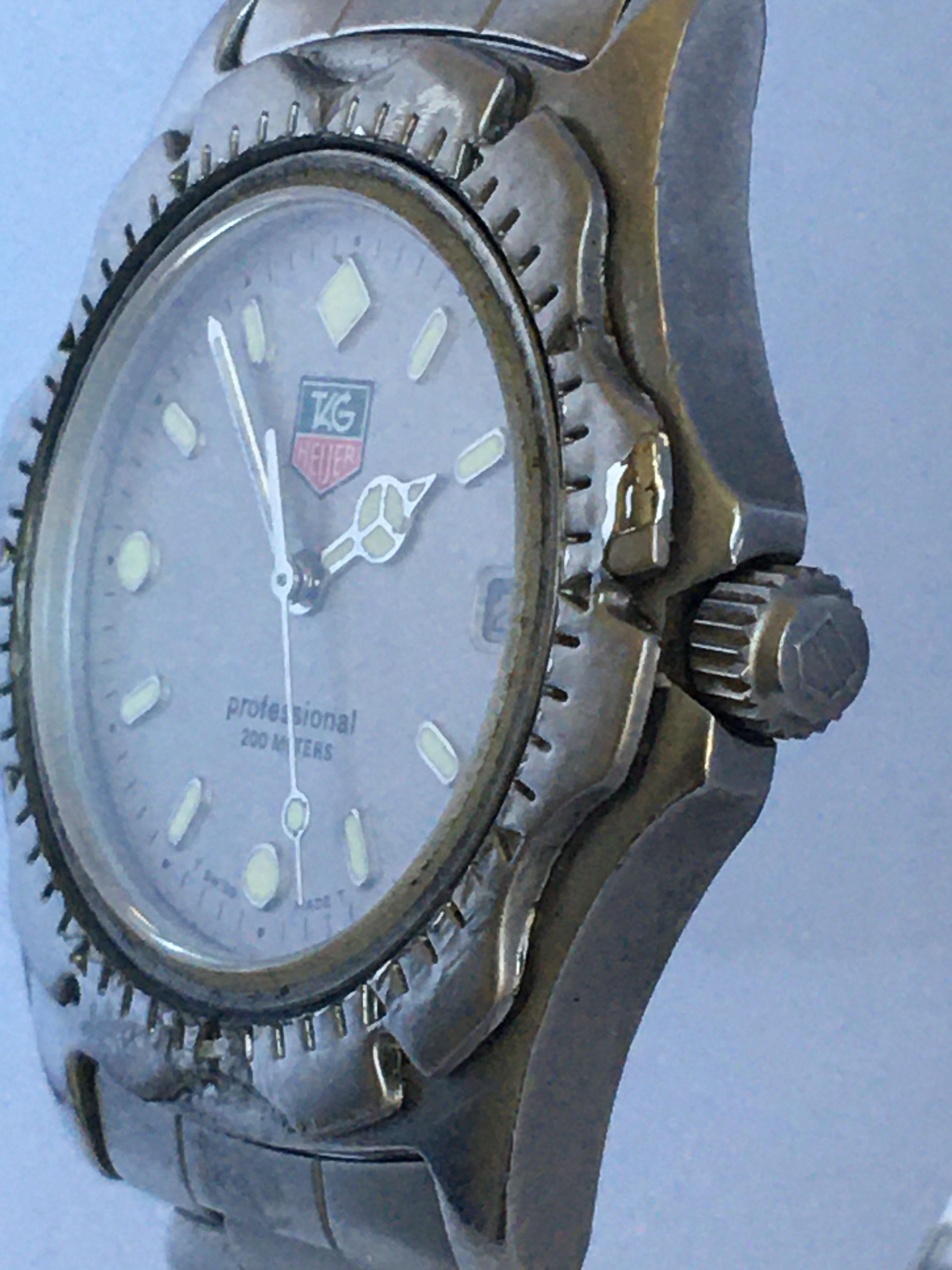 vintage tag heuer watch