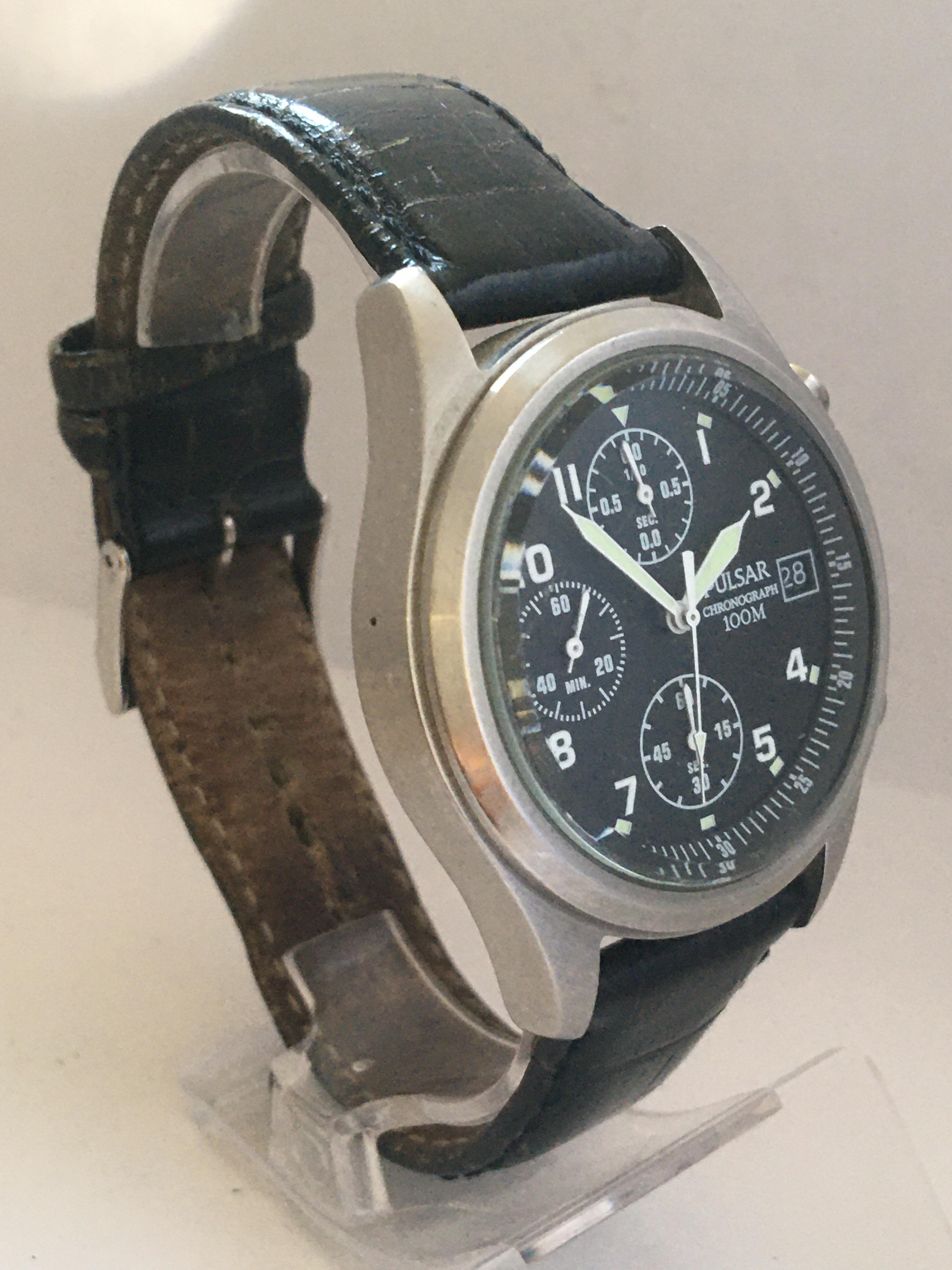 pulsar chronograph 100m price in india