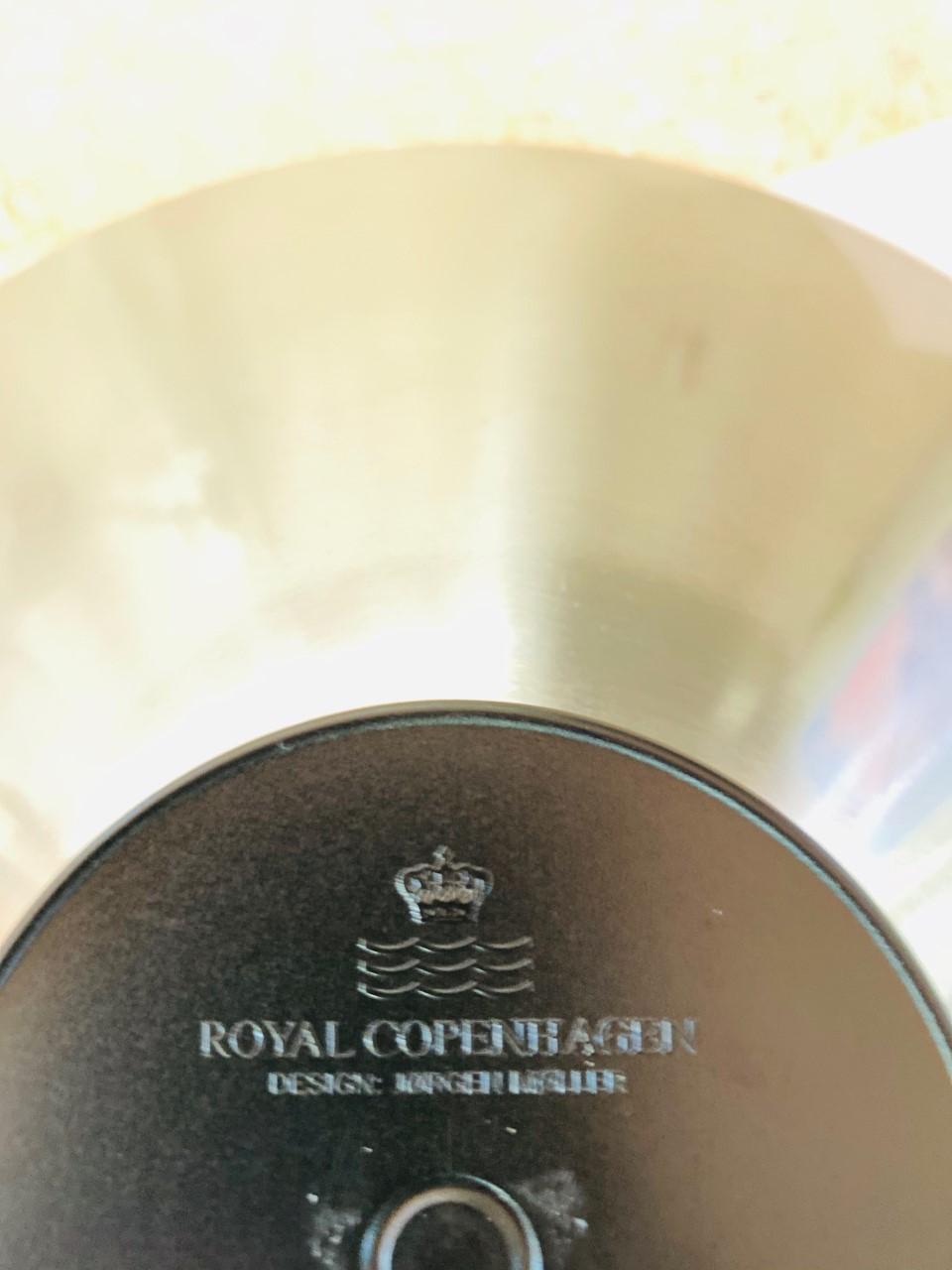 Bol complet vintage en acier inoxydable par Jørgen Møller pour Royal Copenhagen en vente 2