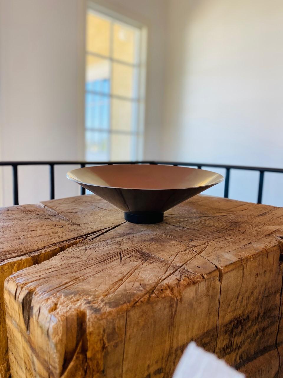 Hand-Crafted Vintage Stainless Steel “Complet” Bowl by Jørgen Møller for Royal Copenhagen For Sale
