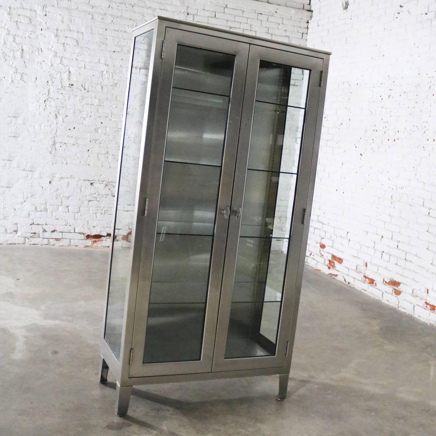 stainless steel display case