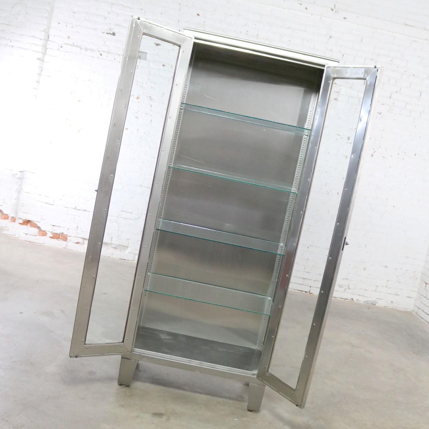 stainless steel display cabinet