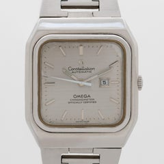 Vintage Stainless Steel Omega Constellation Watch