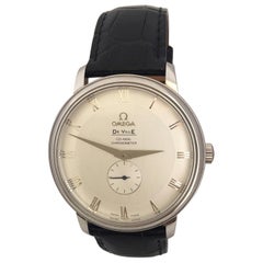 Vintage Stainless Steel Omega De Ville Prestige Co-Axial Men's Watch