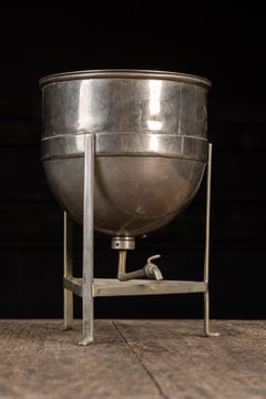 Vintage Stainless Steel Salesman Sample Kettle