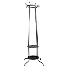 vintage standing coat rack